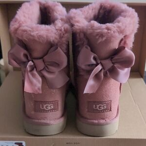UGG Sparkly Pink Winter Boots
